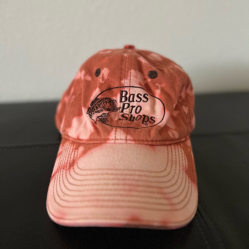 original bass pro shop embroidered logo baseball dad hat adjustable fishing cap